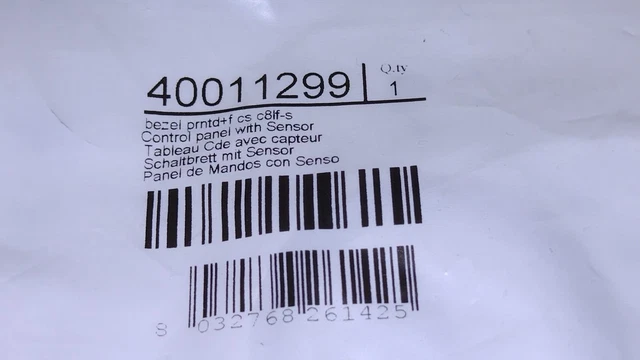 Cruscotto + Sensore Per Lavatrice CANDY 43023516 - Ricambio Originale O Compatibile