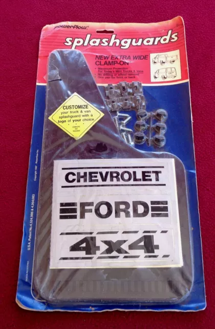 New Vintage Powerflow Splash Guards