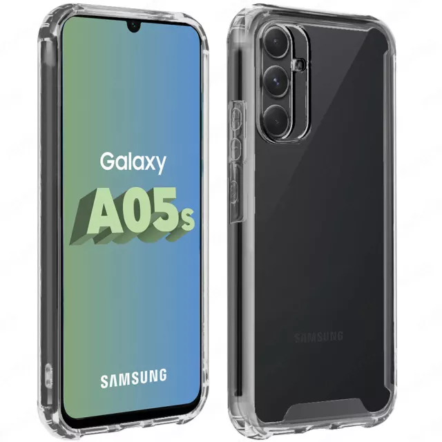 Funda + Cristal Templado Para SAMSUNG GALAXY A05s Carcasa Antigolpes Reforzada