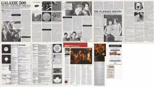 GALAXIE 500 : CUTTINGS COLLECTION - adverts interview