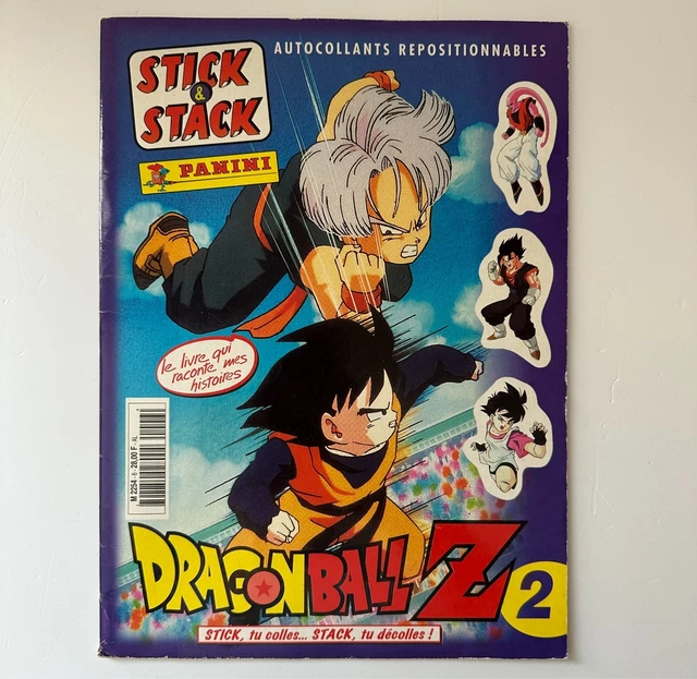 ALBUM PANINI COMPLET STICK STACK DRAGONBALL Z (incomplet ) RARE ...