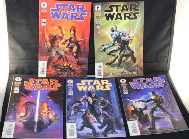 Star Wars Prelude to Rebellion 1 2 3 5 6 Dark Horse Comic Lot 9.0