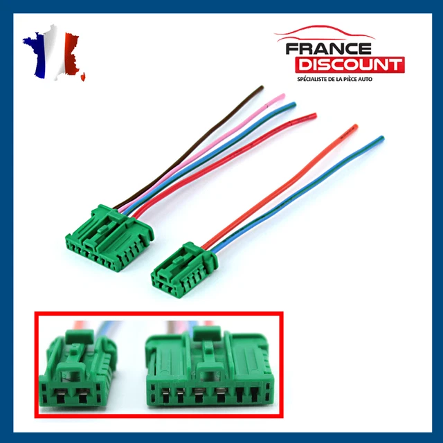 Kit Câble Réparation Résistance Chauffage 4 Pôles - Compatible Ducato 230/244, Boxer, Jumper | Pièce Auto Fiable