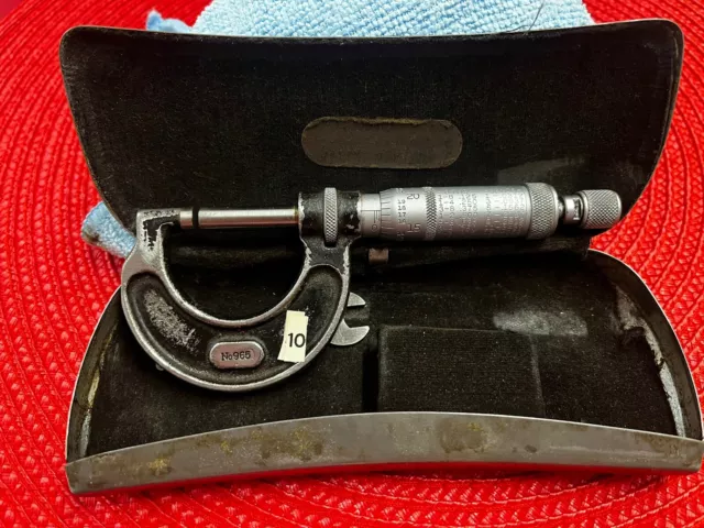 Moore and Wright 0-1” Micrometer