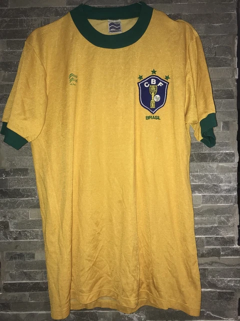 Maillot de foot vintage du Brésil 1970. Mode football