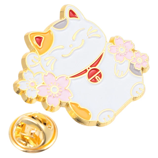 VBESTLIFE broche de bricolage 100 pcs Blanc Pin Bouton Rond Sécurité