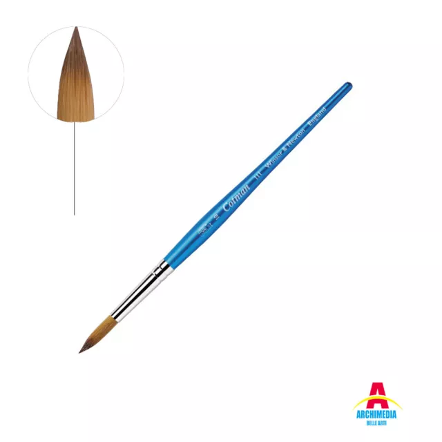 Pennelli Sintetici Cotman Serie 111 Winsor&Newton Punta Tonda Manico Corto
