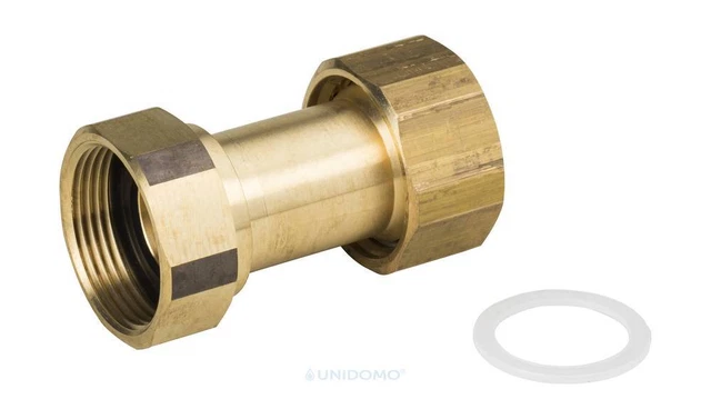 Doble tornillo Grünbeck 1 1/4 pulgadas para sistemas de ablandamiento softliQ