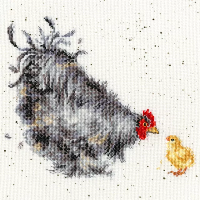 Mother Hen XHD50 Bothy Threads Counted Cross Stitch Kit