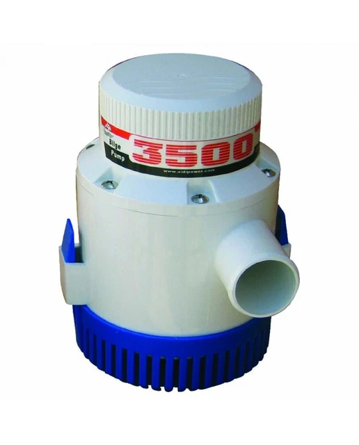 Pompe de cale centrifuge - 3500 - 13000 l/h - 12 V
