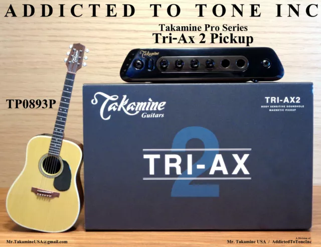 Takamine TriAx 2 Acoustic Guitar Pickup / Modified Baggs M80 / Authorized Dealer 2