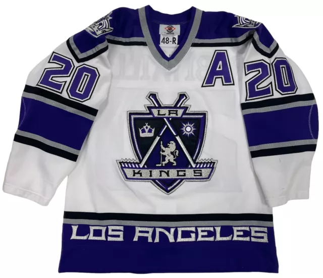 Luc Robitaille Los Angeles Kings Original 2002 Ccm crown Jersey Xxl New