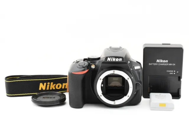 [Near Mint / Shots 7005] Nikon D5600 24.2MP Digital SLR Camera Body #2061062