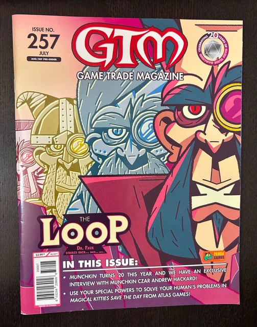 GAME TRADE MAGAZINE GTM 257 (2021) Munchkin £7.10 PicClick UK