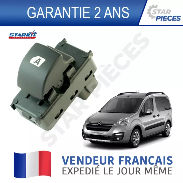 Bouton Leve Vitre Avant Gauche Ou Droit Berlingo Partner 2008-2018 6490Hq 6490E3