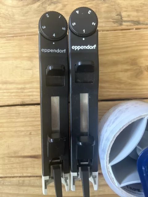 Eppendorf Single Channel Repeater Pipette Dispenser Lot Read Description