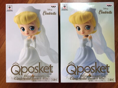 Disney Q Posket Cendrillon Dreamy Style Mariage Mariee Normal Pastel Set Lot Eur 72 93 Picclick Fr