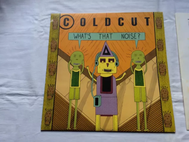 COLDCUT. What's That Noise. 1989 Vinyl LP. CCUT LP1.