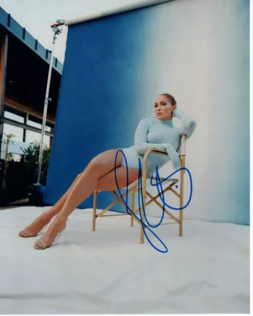 JENNIFER LOPEZ Signed 8x10 SEXY Photo w/ Hologram COA