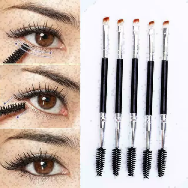 Augenbrauen Pinsel Dual ended Brow Eyeliner Abgewinkelt G5P7 Pin K8M8 A9G8 P4I9