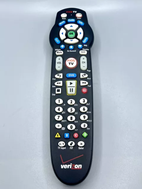 Verizon FiOS TV/DVR Remote Control RC2655005/01B VZ P265v3 RC OEM Genuine Tested