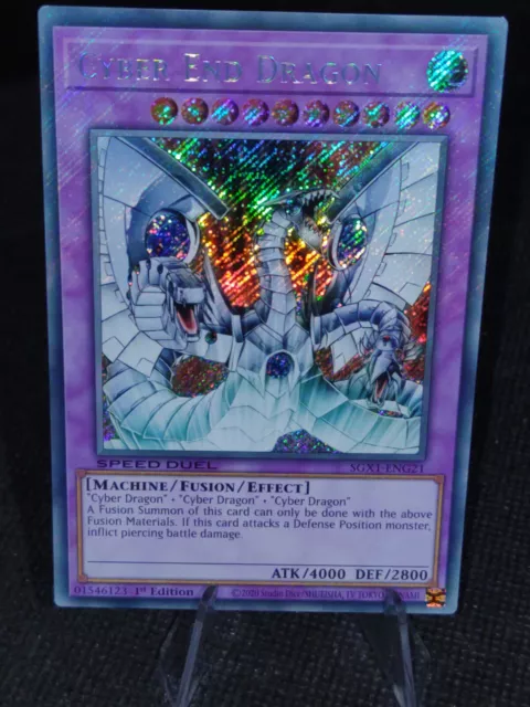 Cyber End Dragon  SGX1-ENG21 CYBER DRAGO FINALE Yu-Gi-Oh Yugioh Yu Gi Oh