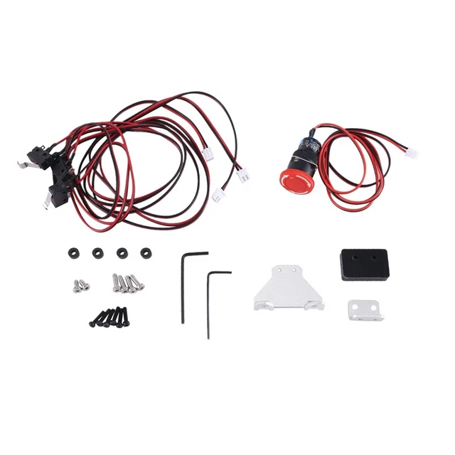 2 Pin Limit Switch Emergency Stop Switch Part CNC Engraving Machine Accessorieh