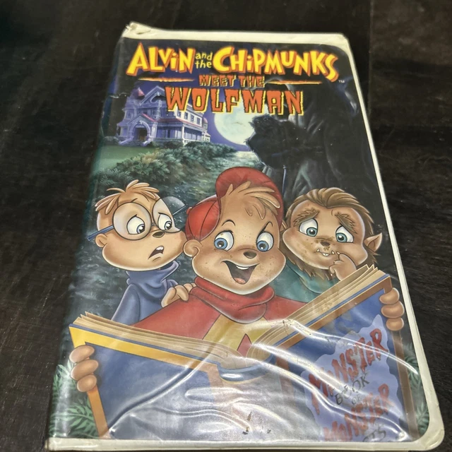 ALVIN AND THE Chipmunks Meet the Wolfman (2000) VHS Clamshell Universal