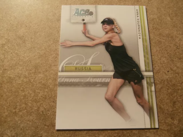 Ana Kournikova, 2007 Ace Authentic Tennis Rookie Card, Mint Condition (Jt29)