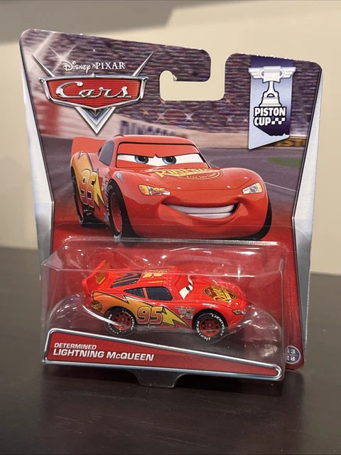DISNEY PIXAR CARS Piston Cup Determined Lightning McQueen Die Cast New ...