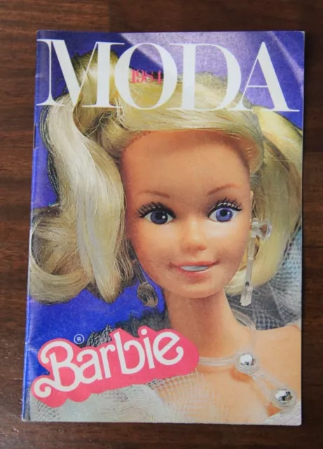 Barbie catalogo 1984 vintage omaggio Topolino