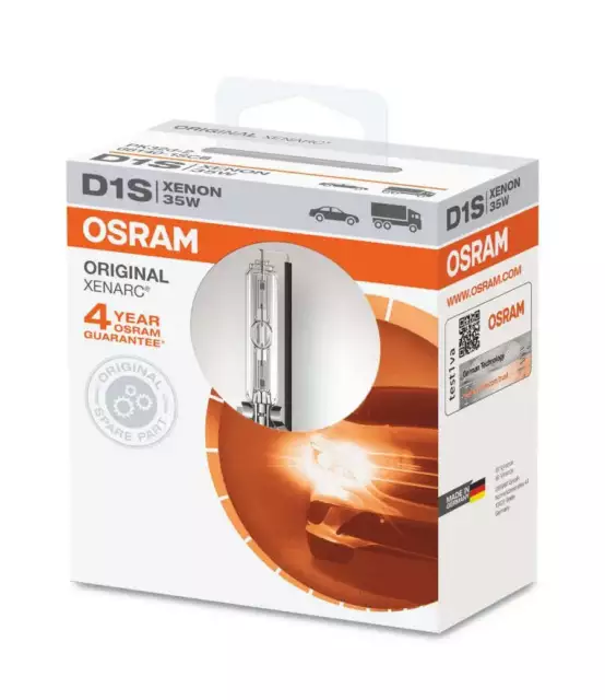 D1S 12V+24V 35W PK32d-2 Original XENARC Softcover Box 1St. OSRAM