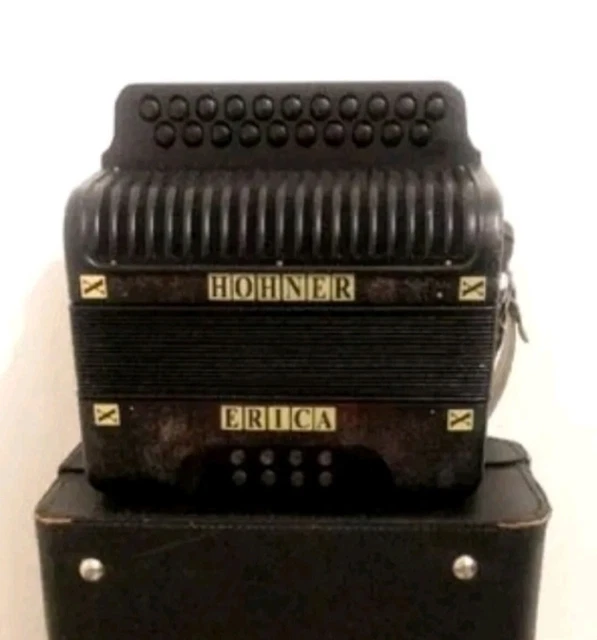 ACCORDÉON DIATONIQUE HOHNER Erica HOHNER ERICA C/F AKKORDEON Concertina