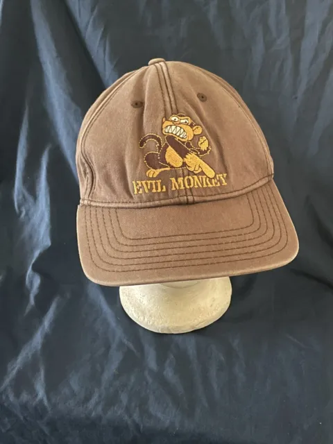 Vintage Family Guy Hat Evil Monkey Embroidered Anoma 2006 Brown/Yellow
