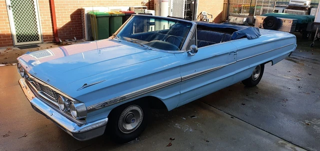 1964 Ford Galaxy convertible. Street Machine, Hotrod, Convertible, Fairlane, 1964 Ford Galaxy convertible. Street Machine, Hotrod, Convertible, Fairlane,