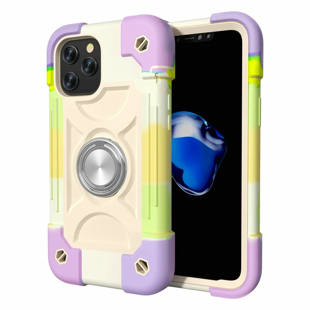 Shockproof Ring Case For iPhone 14 13 Pro Max 12 11 XS XR 7 8 Heavy Duty Cover