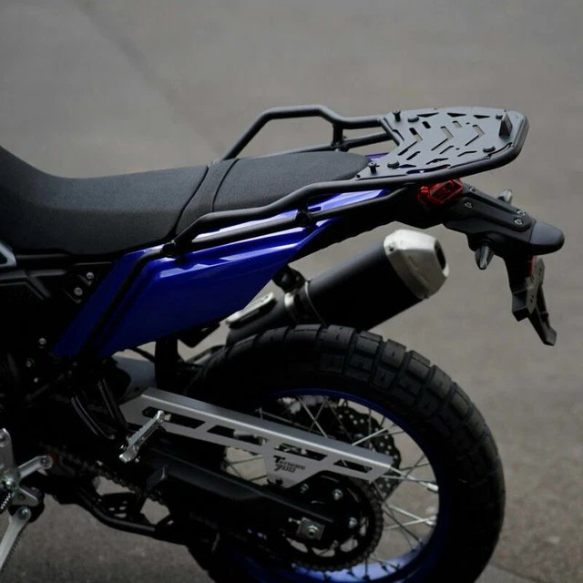 Portapacchi Posteriore In Acciaio Carbonio Per Yamaha Tenere 700 (2018-2026) – Nero, Robusto E Facile Da Montare Con Hardware Incluso