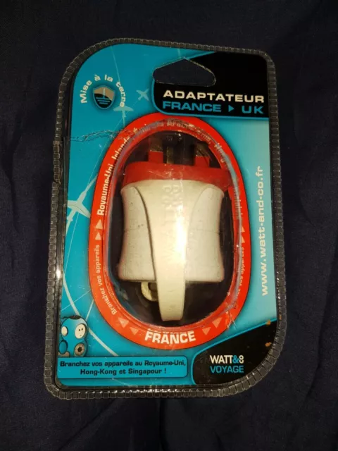 Adaptateur France - Angleterre Watt & Co ADF-7B