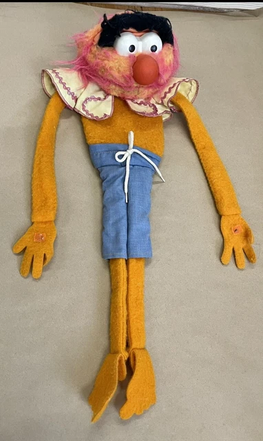 Jim Henson's Animal Muppet Doll 1976-1978 Vintage Fisher Price Puppet #854 26"