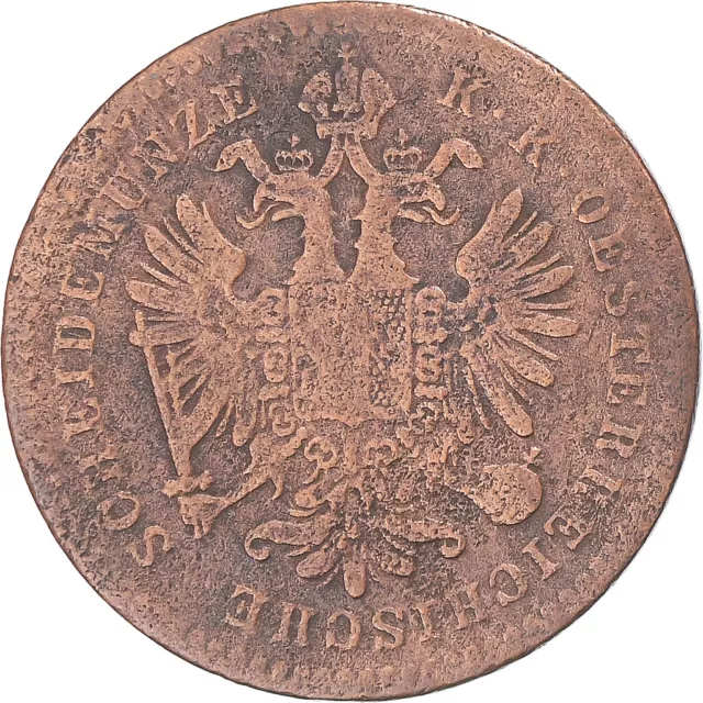 [#345116] Coin, Austria, Franz Joseph I, Kreuzer, 1878, Vienna, VF(20-25), Coppe