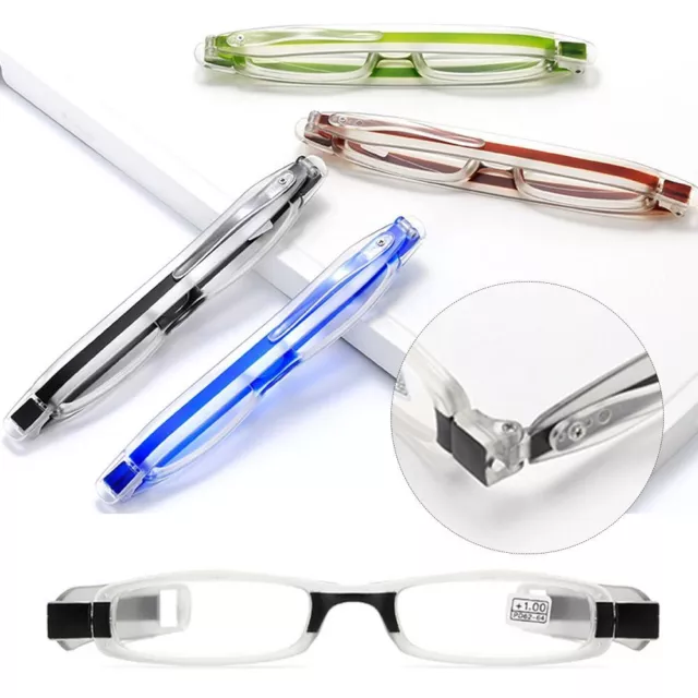 Vintage Flexible Ultra Light Frame Eyeglasses Computer Goggles Reading Glasses