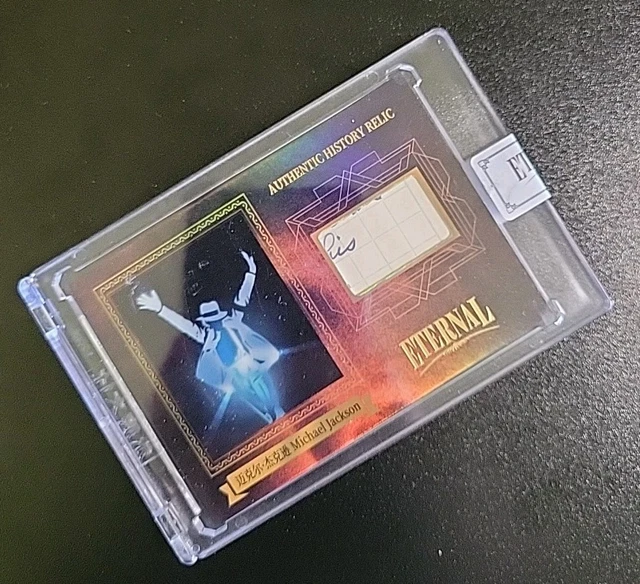 2024 ETERNAL CUTS Michael Jackson Authentic History Relic /99