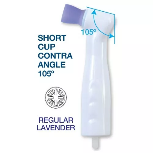 Dental Disposable Prophy Angles Contra Angle 105° Regular Short Latex Free 500's