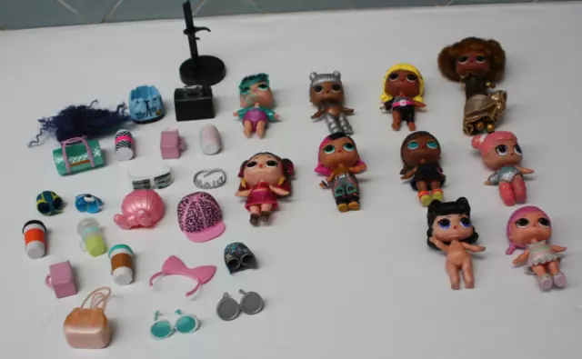 10x LOL Surprise Dolls & Pets & Accessories Mixed Lot Toys Bulk Bundle  Lot3