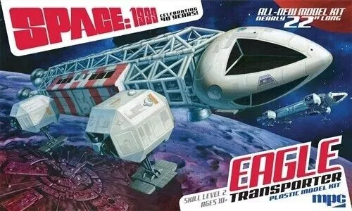 MPC Space 1999 Eagle Transporter 1:48 Scale Kit - MPC825 With VooDoo FX Lighting