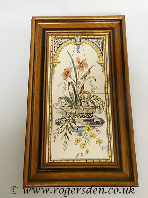 Maws & Company Tube Line Tiles   Floral