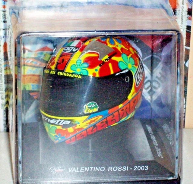 Spark 1:5 Valentino Rossi #46 MotoGP Hiver Test Champion Du Monde 2003 Casque Editions Mt9ala0009