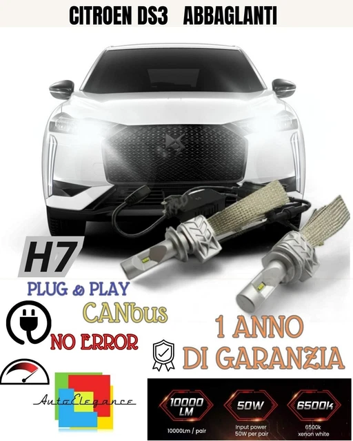 Pack LED DS 3 (SA_) 1.6 BlueHDi 120 (2015 à 2019) – Pack Complet