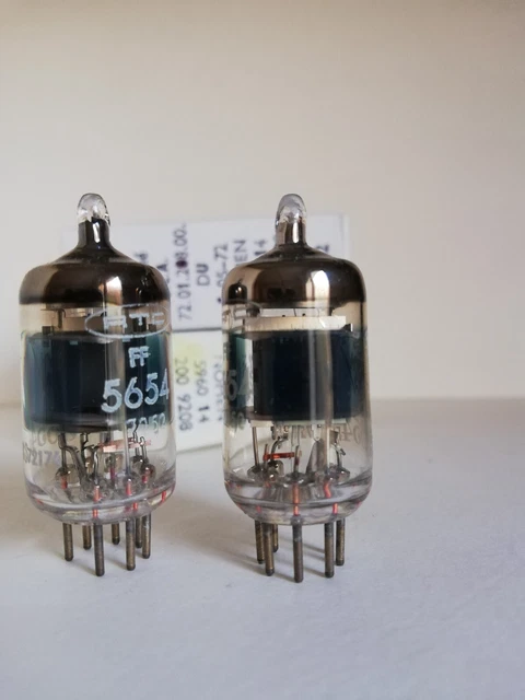 1 x 6DQ6A BELVU Label , Vacuum tube, Valve, Röhre, 100% DIGITSTD