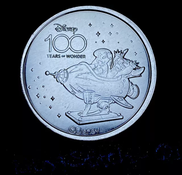 LILO & STITCH 01 Walt Disney 100th Anniversary Coin Medallion 2023 ...